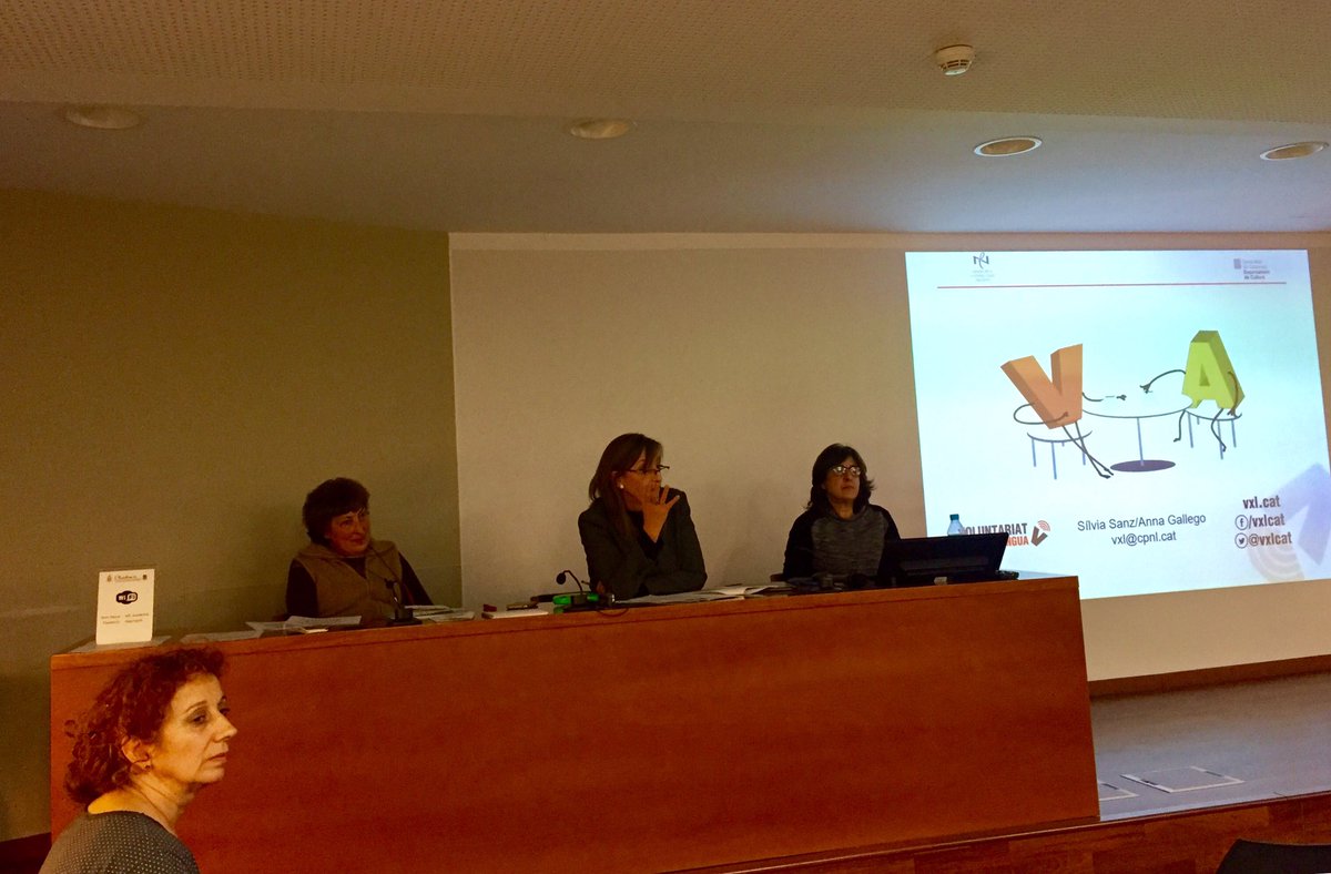 noudemcat's tweet photo. La Rosa i la Margalida ens expliquen la seva experiència com a membres d’una parella lingüística en l’àmbit sanitari. Són històries d’aprenentage personal i professional i de reconeixement que donen valor al #vxlcat https://t.co/IO8DYfz5Ct