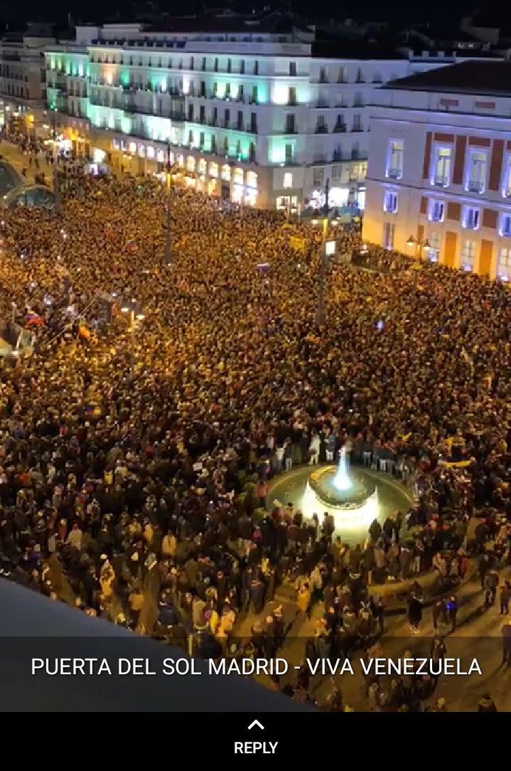 VirginLinares's tweet photo. 🇻🇪 #VenezolanosEnMadrid 23E @VenezuelanPress https://t.co/GsP1NIaSUG