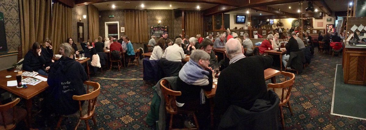 Fab turn out for our fundraising quiz at the Rose ‘n’ Bowl #fundraising #rossendale