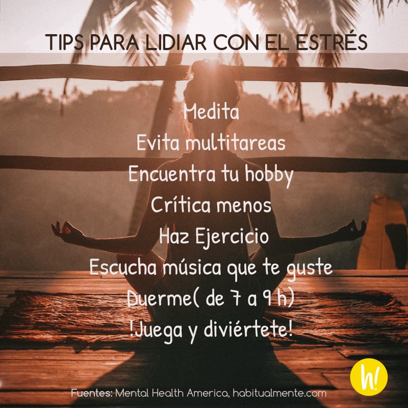 happ_bepositive's tweet photo. #FelizMiercoles 
Como sabemos que estas semanas frías de invierno son a veces un poco estresantes, hoy os dejamos unos #tips para lidiar con el #estrés. ¿Que utilizas tú? https://t.co/LQMIkYFTDW