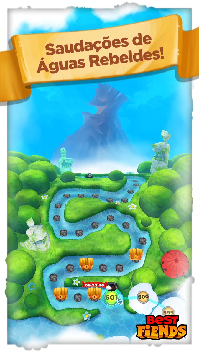 Que venha a fase Águas Rebeldes no #BestFiends - Baixe GRÁTIS - download.BestFiends.com via <a href="/bestfiends/">Best Fiends</a>