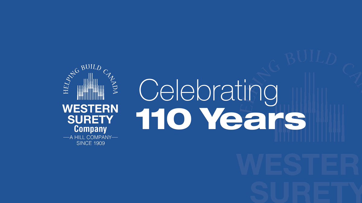 2019 is a BIG year for Western Surety, as it marks our 110-year anniversary! To celebrate this impressive milestone, we will be making quarterly donations of $1,909 to worthy charities from across Canada. Stay tuned for our first charity donation announcement in early March!