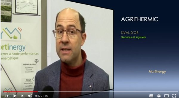 📼1 jour / 1 vidéo / 1 lauréat
Concours #sival19 #innovation
Aujourd'hui : 
🥇 🌸🍅 💻 <a href="/Agrithermic/">Agrithermic</a> pour <a href="/hortinergy/">Hortinergy</a> outil d'aide à la conception de #serre performante #energie 
Sival d'Or - Services et Logiciels 
👉 youtu.be/1lRZT2G6S7I?li…
#Agtech #horticulture #maraichage