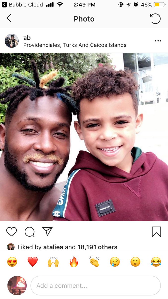 Sean Gentille On Twitter Antonio Brown Is On Vacation He Has