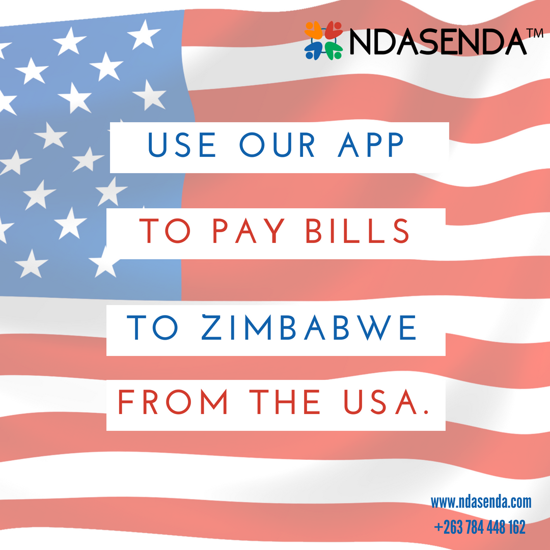 ndasendaservice's tweet photo. ZIMBOS IN THE USA...Download the NDASENDA app today to start paying bills for your loved ones directly from your mobile phone. Avoid long queues and get to enjoy more time for yourself. Your loved ones will also appreciate not joining long queues.
#ConnectedToZim
#NDASENDA https://t.co/Ct774k74oW