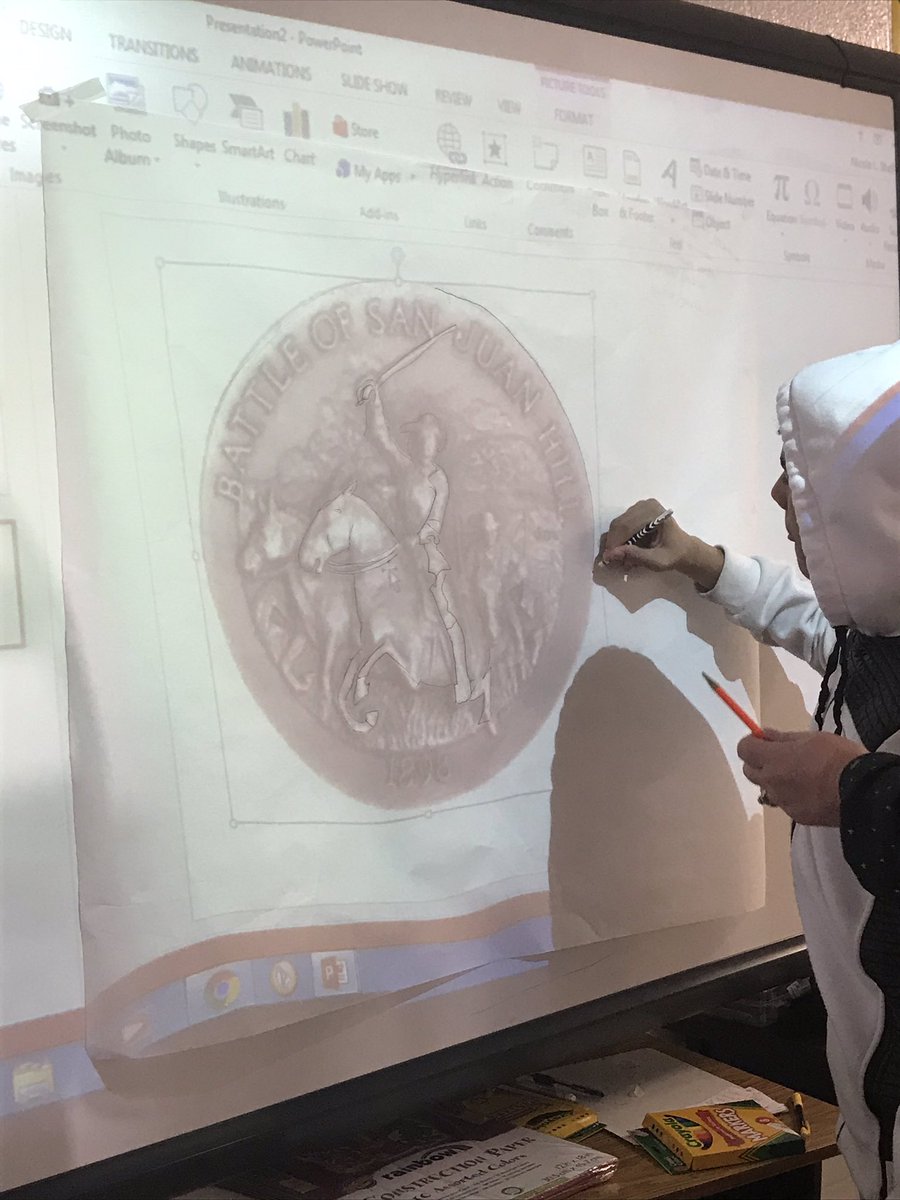 senorajenmorris's tweet image. Students learn about the Spanish American war and yellow journalism in a small group rotation in @BaysideMSVBCPS 7th grade, Mrs. Sheffield’s class. The sign on the door was a great indication of what the lesson would be about. #learningisloud