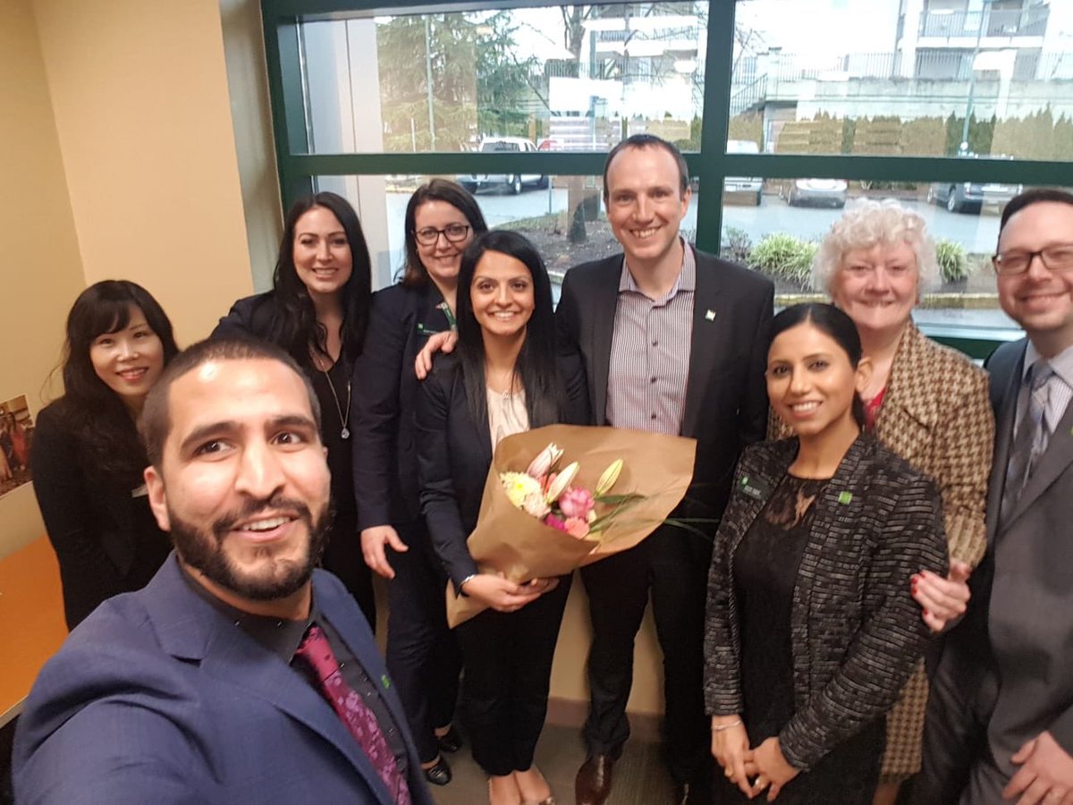 An amazing visit with our Willowbrook branch in Langley on our fantastic Branch Manager’s @rumsters birthday! Great to be able to celebrate with you and the team 🎂! @CSir_TD