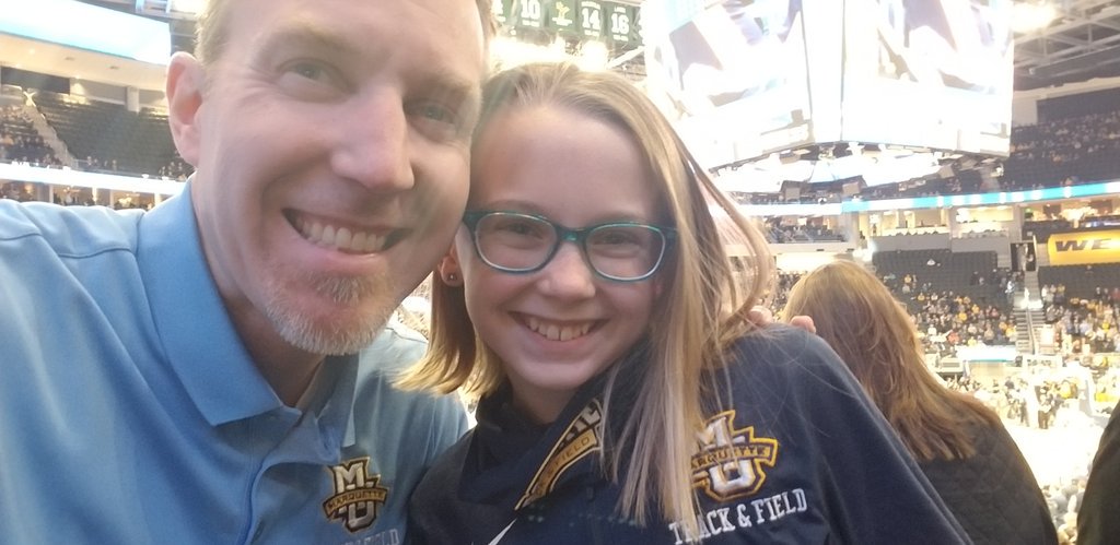 Go Marquette!!
#wearemarquette