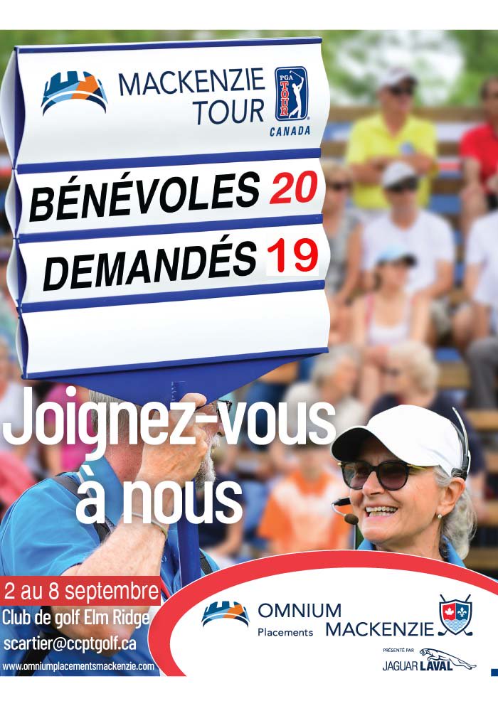 InfoCCPT's tweet image. OMNIUM PLACEMENTS MACKENZIE 2019 présenté par Jaguar Laval
CAMPAGNE DE RECRUTEMENT DE BÉNÉVOLES ET CADETS pour l'@OmniumMackenzie 
ccpt.bluegolf.com/bluegolf/agpq1…