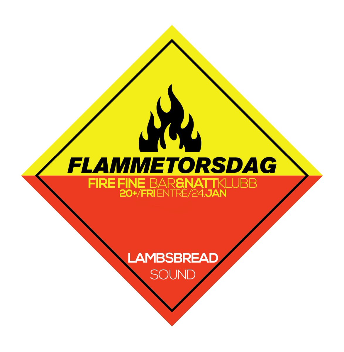 #Flammetorsdag med #LambsbreadSound @ #FireFine i morgen 🔥🔥🔥