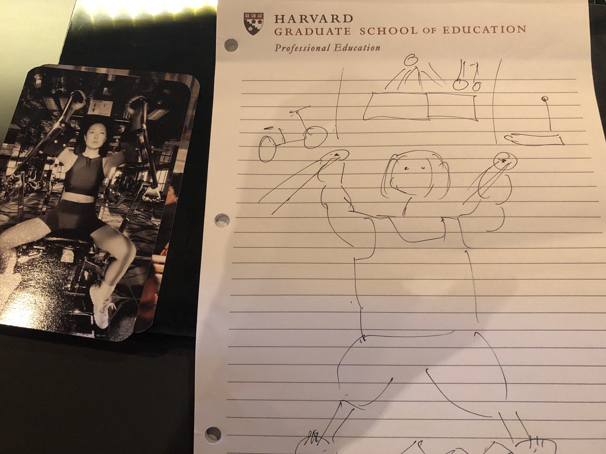 Drawing unseen from a verbal description - learning to see for observation of teaching. #datawise <a href="/DataWiseHarvard/">Data Wise</a>