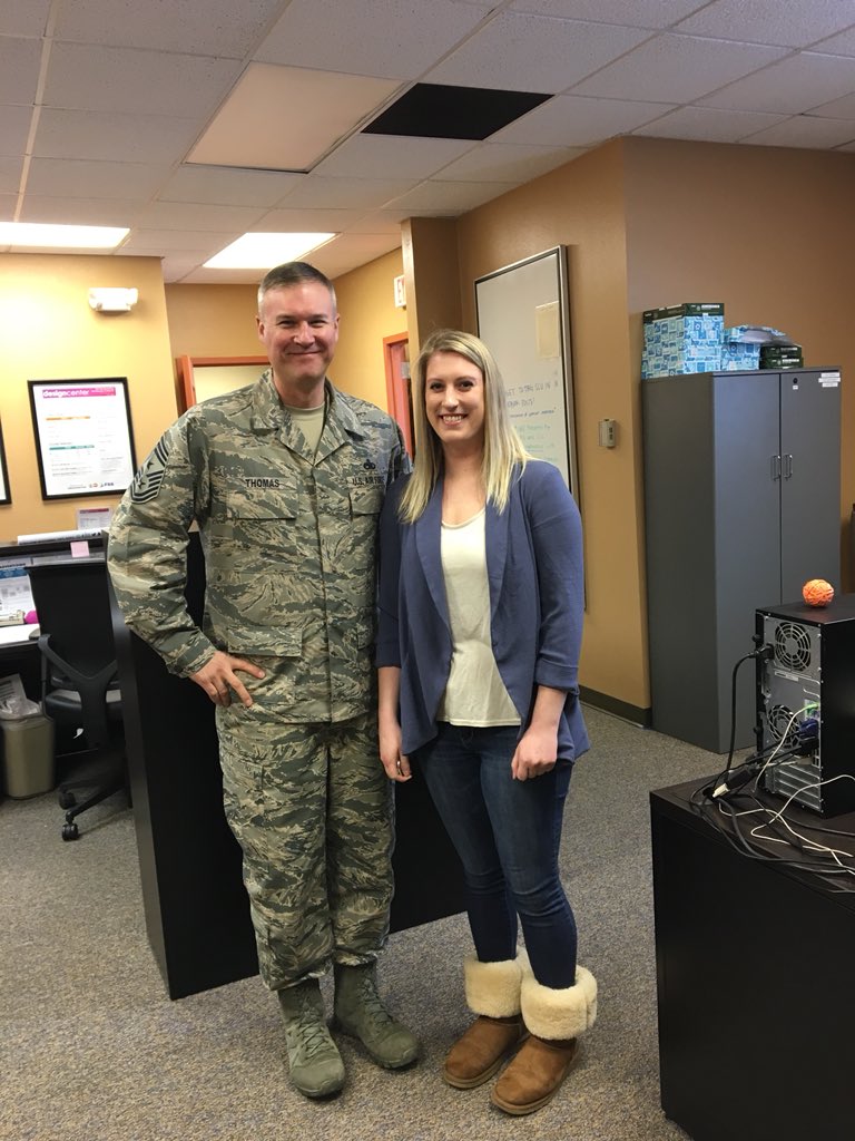 GFAFBChief's tweet photo. The Warriors of the North @319ABW wish Ms Kelsey Murphy all the best in her next career!  Ms. Murphy was part of the best @319FSS Marketing Team in Air Combat Command👏👏.    The work that she &amp; the Marketing team has absolutely made the lives of our Airmen &amp; Families better!! https://t.co/1XbjBZKsZf