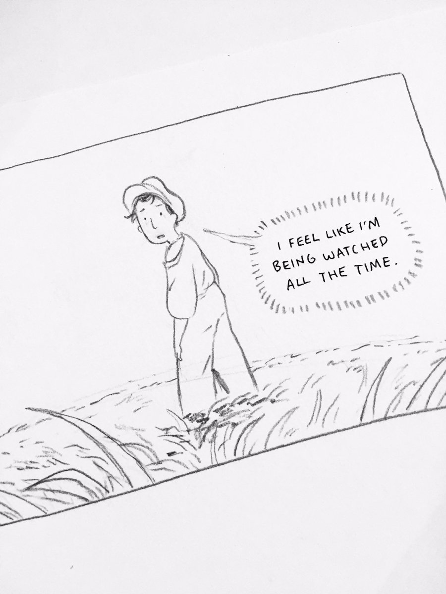 some little progress pics of a comic for class 