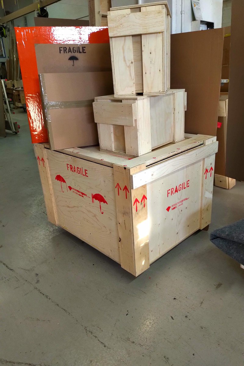 museumpros's tweet photo. Found an item at auction? Museumpros does auction shipping. Any size. Any destination. #museumpros #auctions #artauction #auctionfinds #auctionsales #canada #worldwide #packing #crating #shipping https://t.co/h27Ex7Pnls