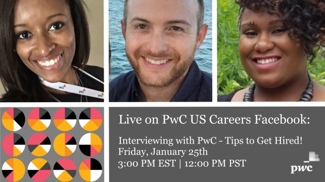 Looking forward to this Friday! Join my fellow recruiters for an great Q&amp;A session. #interviewadvice pwc.to/2B0kGRT