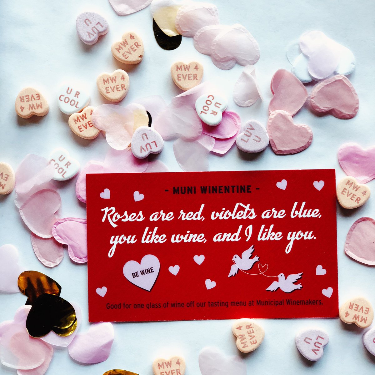 ❤️ ❤️  GOSH DARN ALMOST ITS VALENTINES DAY AGAIN! ❤️ ❤️  Want to get something nice for your special honey? For your best friend(s) ? For your secret admirer? Don't blow it! WE HAVE JUST THE THING! 🌹WINETINES 🌹 available now! In store &amp; on our website