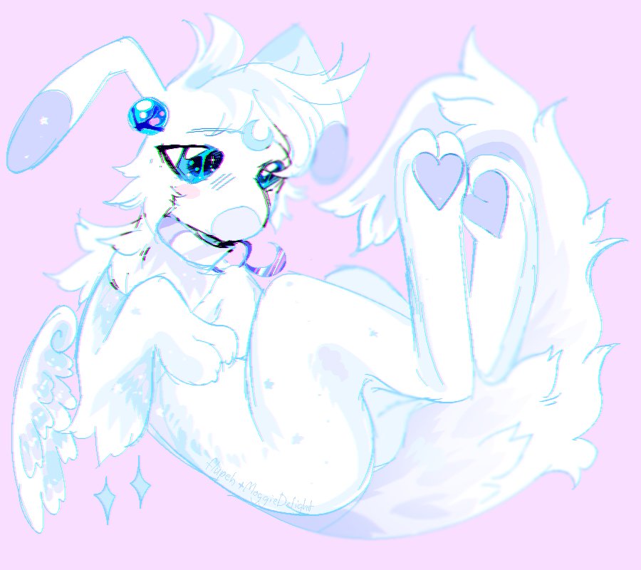 MAIMEDW0LF's tweet image. a soft snow angel blumarooooo~ *~🌨️❄️🌨️❄️
People used to hate blumaroos but they&apos;ve gotten failry popular lately!! Which makes me very happy bc they are adorable. 
#neopets #blumaroo