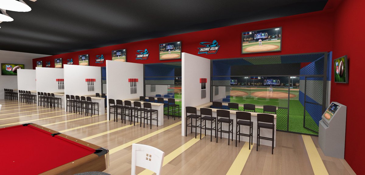 h_rzone's tweet photo. New Sports Bar and Family Entertainment Center Concepts coming your way! 

#Baseball #FEC #Sportstech #SportsBar #HRzone #Simulator https://t.co/apPjdrbln4