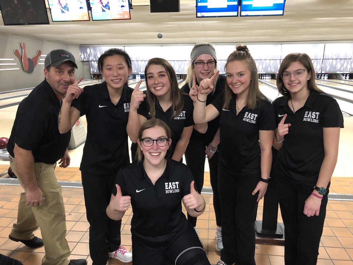 EAST_HAWKS's tweet photo. Girls bowling with the big win over the over school!!!!! #theEASTway #WEareLakota https://t.co/NbVExpuIA3