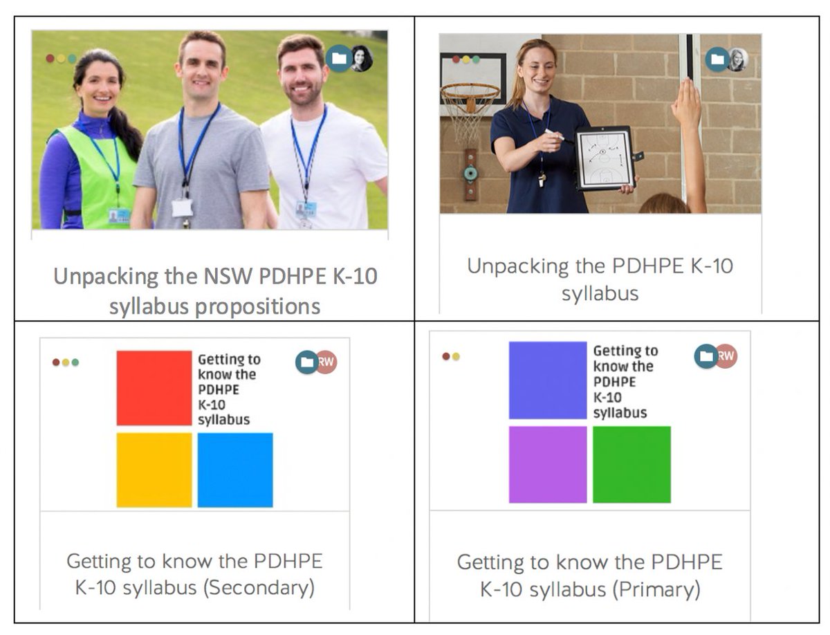 PDHPE_NSWPS's tweet photo. Looking for some online professional learning to ease back into the world of #PDHPE in 2019? Check out what we have to offer. Details at https://t.co/T9rwCTmhYO https://t.co/k1WfN4yh1X