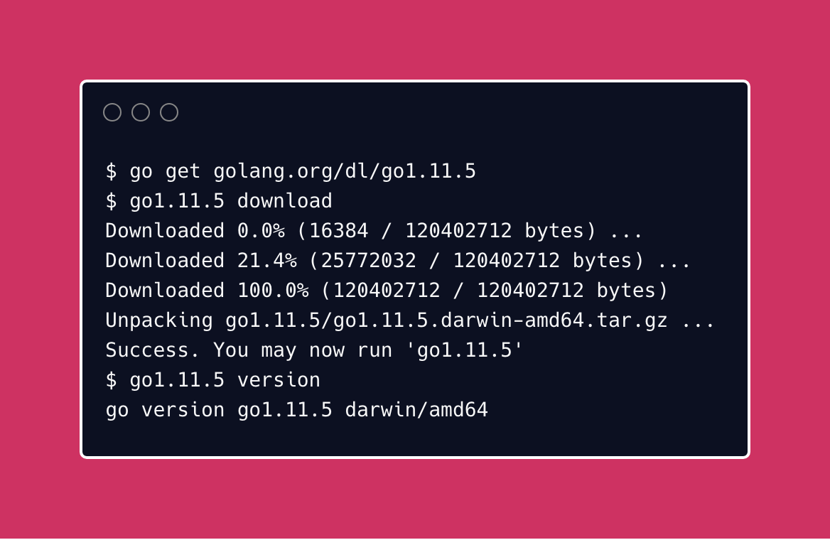 Go 1.11.5 and 1.10.8 have been released! 🔒 Includes a security fix to  crypto/elliptic 📣 Announcement: https://t.co/tCeHpDiB22 #golang