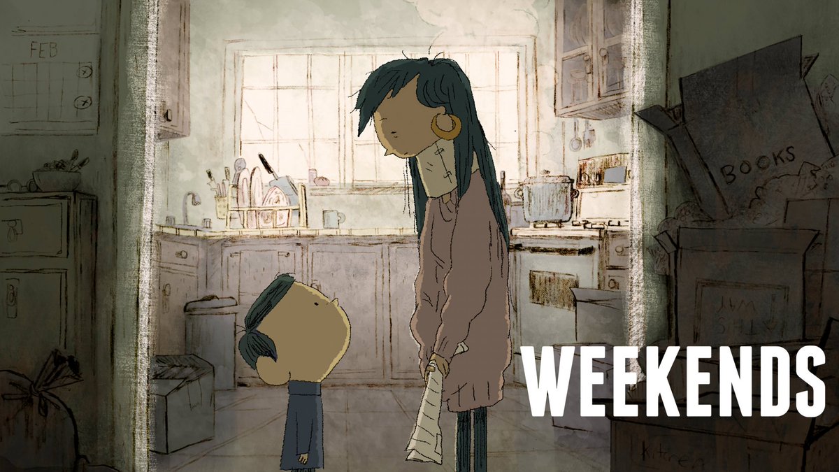 Hey Oscar completists and fans of great animated shorts! Trevor Jimenez's (<a href="/trevjimenez/">Trevor Jimenez</a>) 2019 Academy Award® nominated short WEEKENDS (<a href="/weekendsfilm/">Weekends</a>) is still here on Kanopy. Come watch!
(📽️: kanopy.app.link/WeekendsShort)