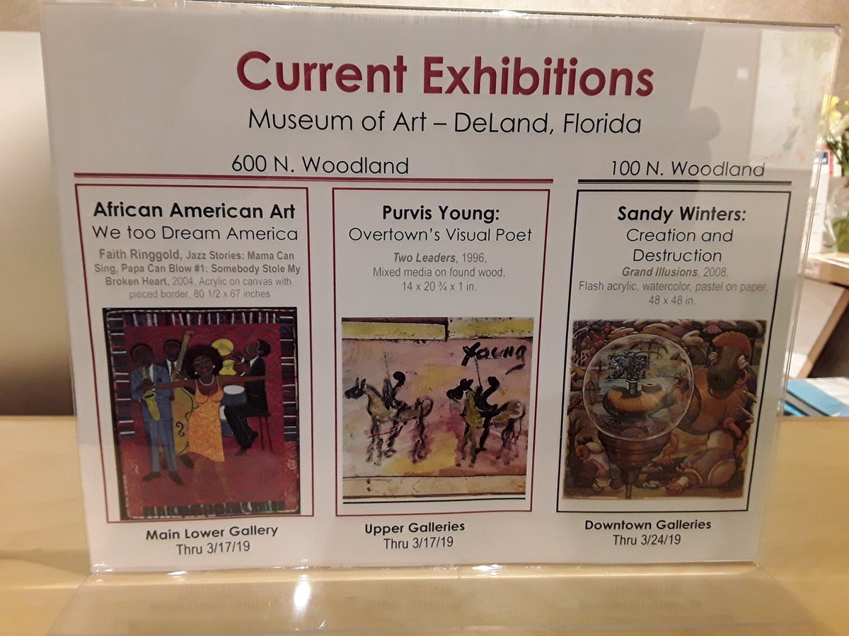 Great Art so close!  A great way to entertain some kids!  <a href="/MoArtDeLand/">Museum of Art DeLand</a> #bringthekids #getyourcultureon