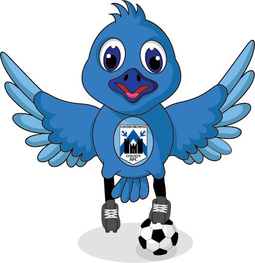 <a href="/HaverfordwestFC/">Haverfordwest County AFC 🏴󠁧󠁢󠁷󠁬󠁳󠁿</a>  is now able to introduce to all its fans, from the club’s new mascot. However, the mascot is, as yet, unnamed. And that is where we want your help.
To suggest your mascot name, please complete coupon inside <a href="/WTelegraph/">Western Telegraph</a> Bluebird feature <a href="/FAI_MTAC/">More Than A Club</a> <a href="/Vi_Ability/">Vi-Ability</a> ⚽️🔵