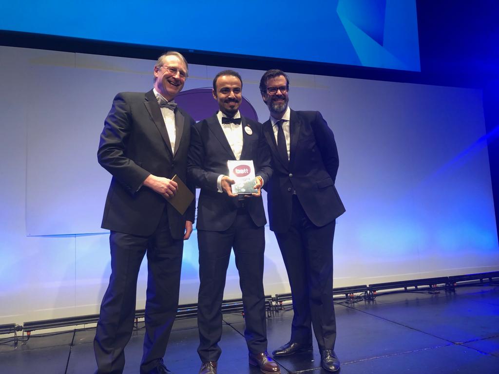 Bett_show's tweet photo. Start-up of the Year has been won by argeX for Watch X - well done! #EdTech https://t.co/SF2ca7OEdm