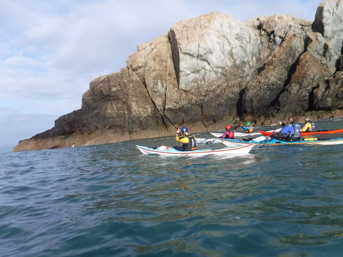 H2oadventures_'s tweet photo. @seakayakingwales Thanks for running your free accompanied sea kayaking trip from Rhoscolyn on Sunday. The perfect finish to a 3 day paddle of #Anglesey. 5* guides and coaches . @phseakayaks #Seakayaking #Kayakingadventures #H2oadventures https://t.co/7Ndv7os0IW