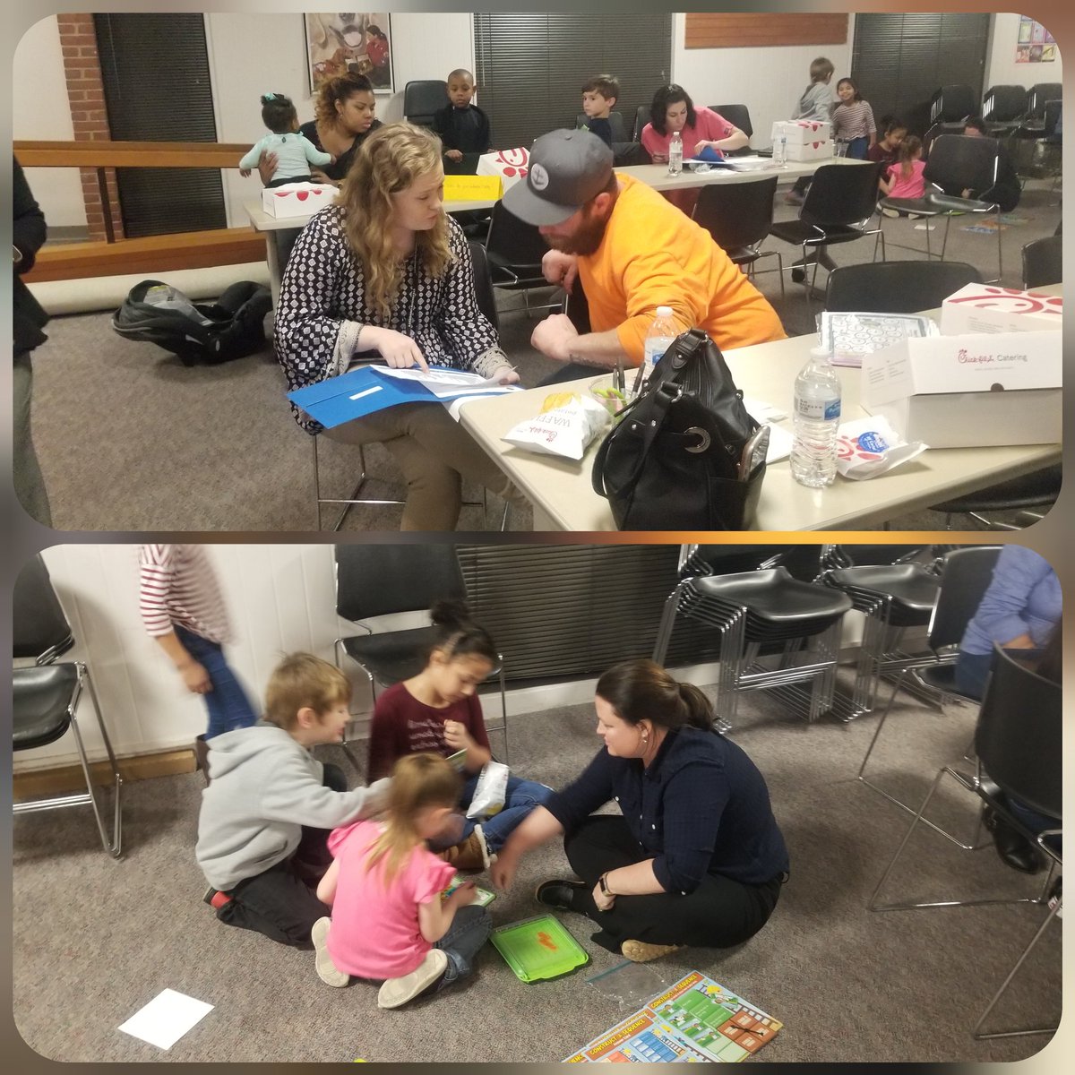 Shout out to <a href="/megan_madigan/">Megan German</a> &amp; <a href="/megs1505/">Megan Tarantola</a> for joining their Ss &amp; parents at tonight's APPT family night! #relationships <a href="/DundalkES/">Dundalk Elementary</a> <a href="/_mparker3/">Michael A. Parker</a> <a href="/BCPSTitleI/">BCPS Title I</a>