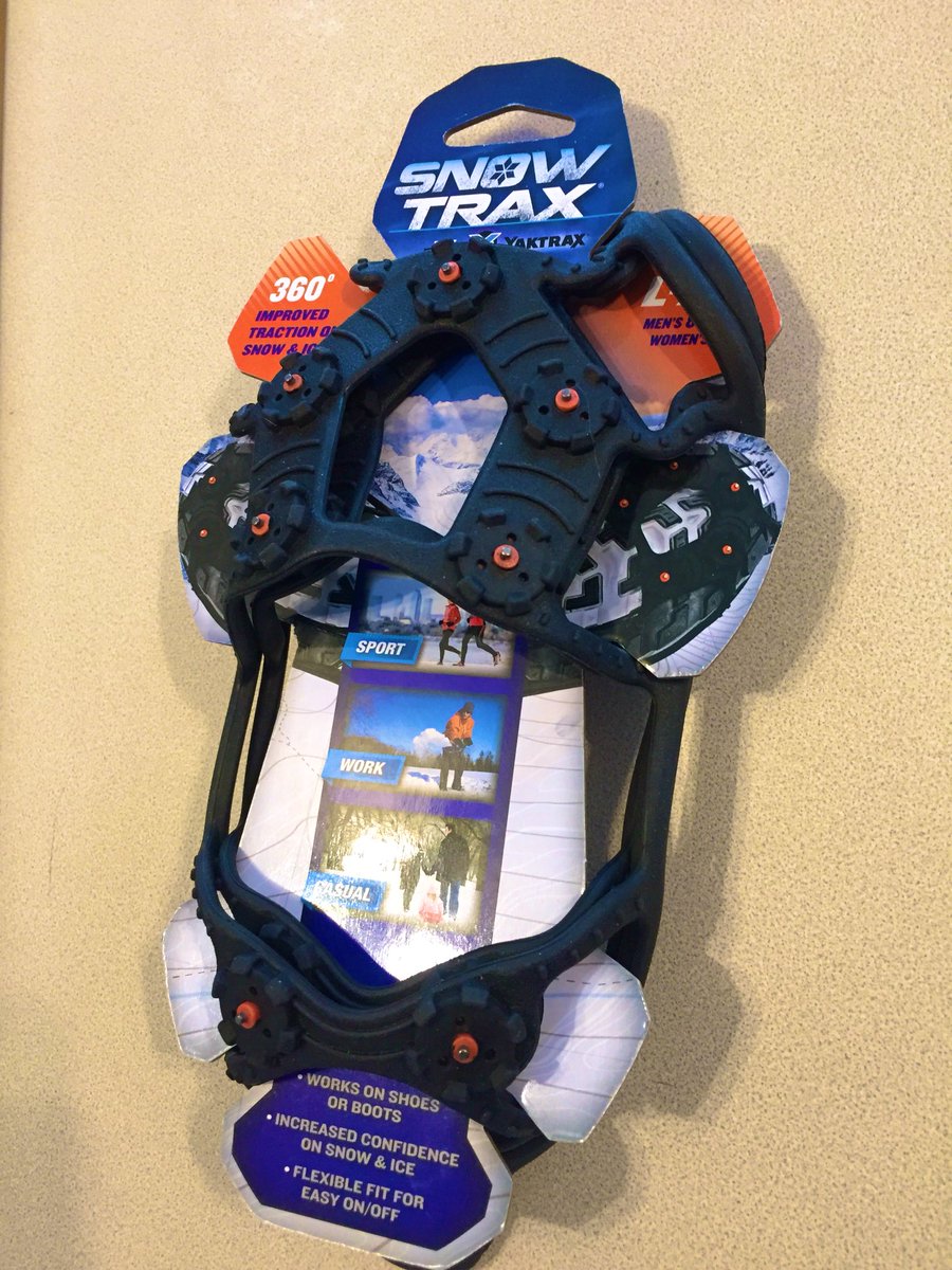 LoreleiEllen's tweet photo. #DailyReview Got snow/iceβοΈYou need these #SnowTracks by @yaktrax! These allow you to #StandUpToWinter safely in treacherous conditions. I bought these for years @ #Costco. Today #Yaktrax allowed me to #Run in all-terrain running shoes in ice/snow streets/sidewalks. #ILiveForThis https://t.co/PAKYtiBLRa
