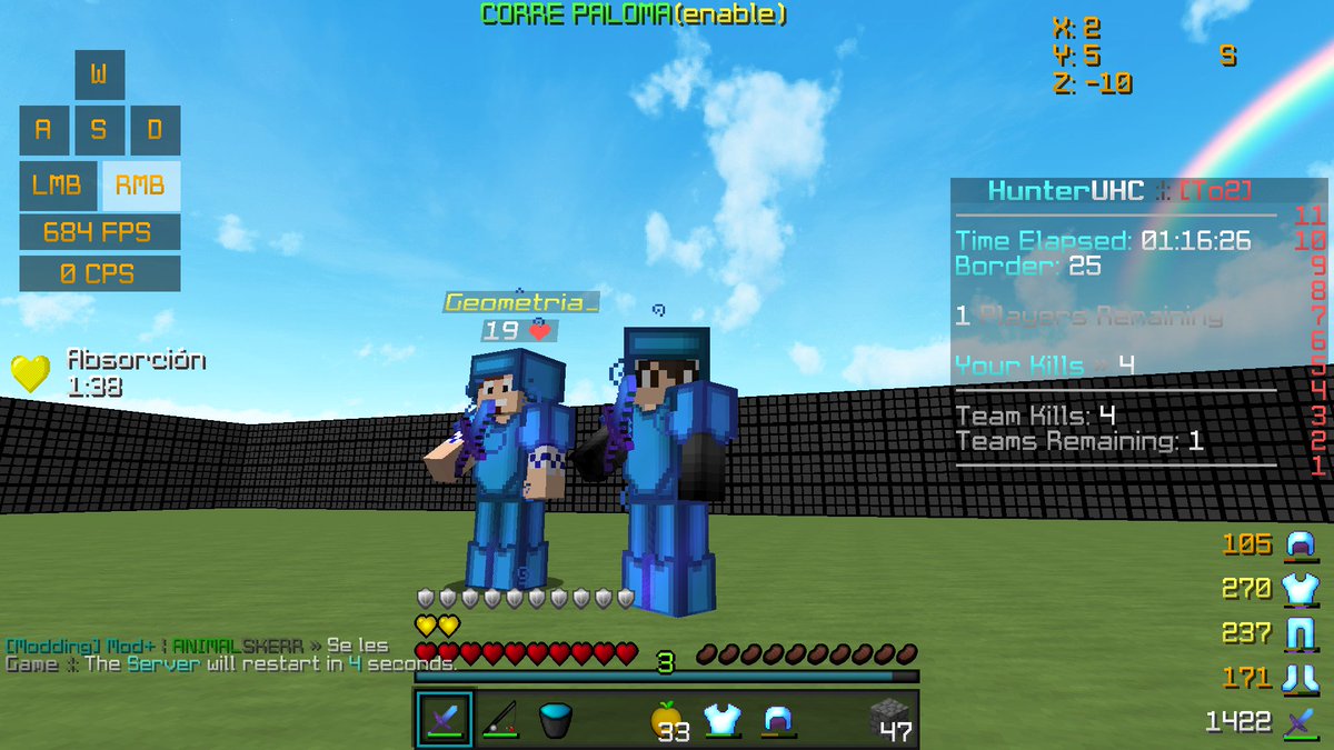MasterPeruano's tweet image. gg win el @Hunter_UHC  gracias por el croos  a @CamiloDESIGNS_

@xPalomaso7u7 @DevKings__ @Shiilango  GRACIAS