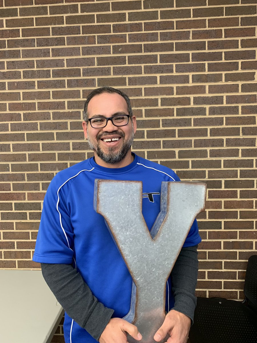 LHSTrojanWay's tweet photo. Congratulations, Dave Hoffmaster and Cande Garcia! They were this monthโs Why Award recipients, nominated by staff and/or students! #PublicEdProud #LHSlearns https://t.co/X4Mmc34tgE