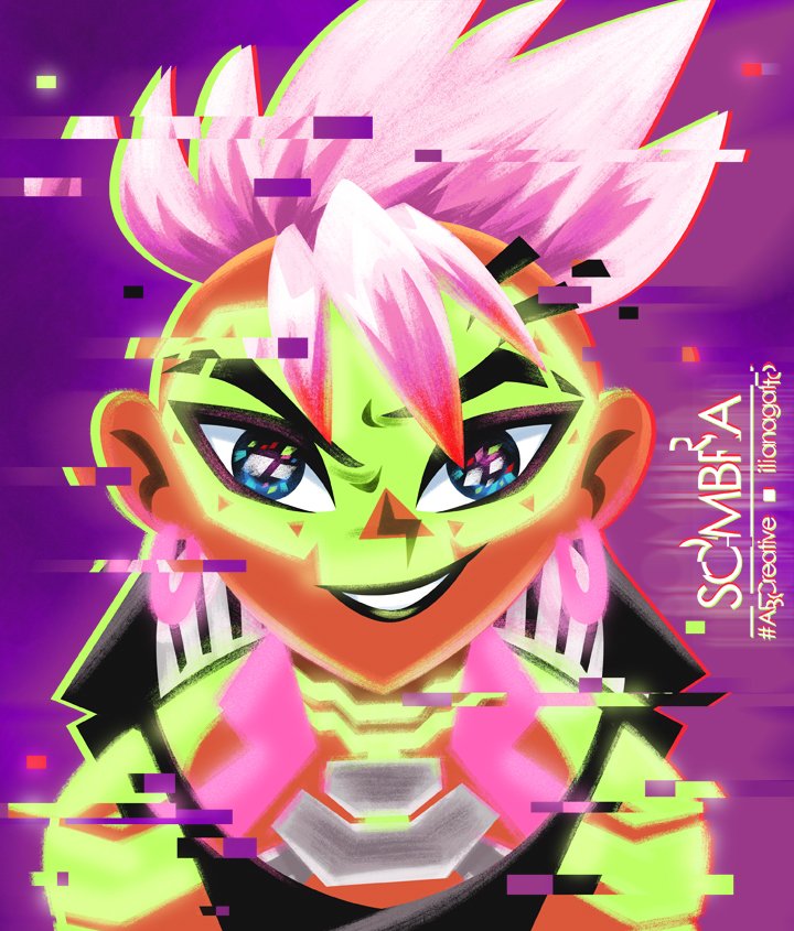 ilianaGatto's tweet photo. ¿Qué onda? #Sombra de #Overwatch quedó terminado porfin! y super padre pude experimentar con efectos! #ABCreative sigue con ahora la letra T! comenta aquí que chica quieres ver en mi estilo!
#illustration #toon #glitch #challenge #yeahidk https://t.co/k8Y1fFXwCH