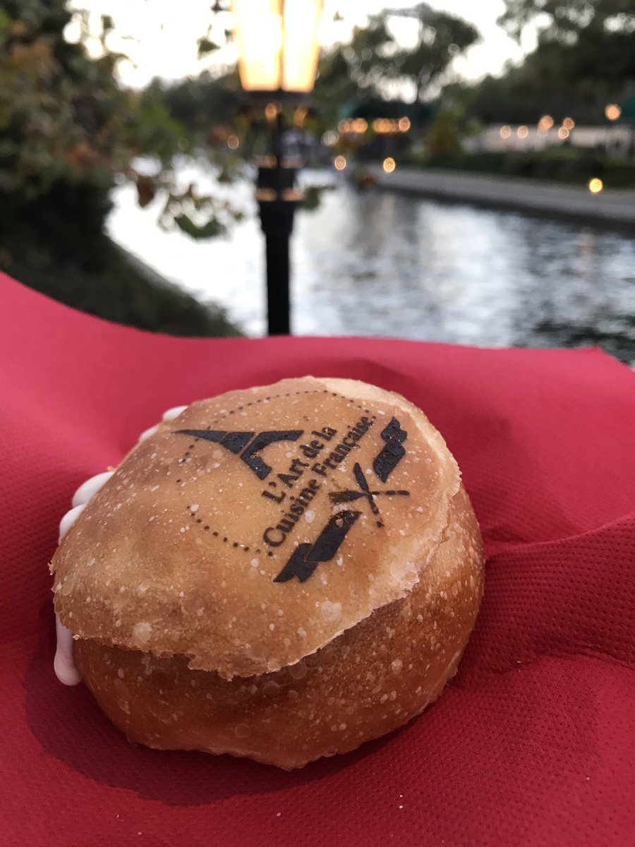 ThatDisFamily's tweet image. A few new treats tonight at #Epcot Festival of the Arts, including this molten cheese concoction in France... pretty good choices!