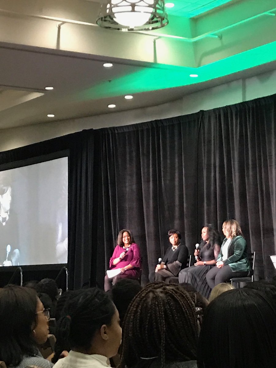 Amazing panel at black history month #legacy #BlackHistoryMonth ⁦@KarenShoeQueen⁩