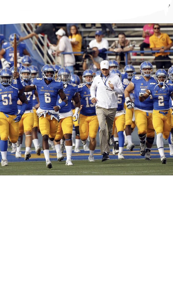 Coach Kremer informed me that San Jose State has just offered me a scholarship. Thankful and Blessed to have this opportunity. 💯💯<a href="/joekremer95/">Joe Kremer</a> @SASaintsFB