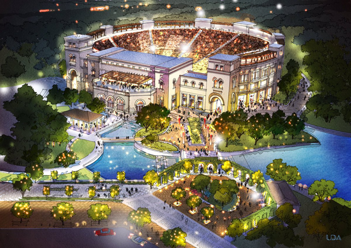 “We want a world class amphitheater that gives us the ability to attract the workforce of the future, to attract the best and the brightest and to improve the quality of life for our region. This will draw people in from all over the U.S.” -  #HuntsvilleAL Mayor Tommy Battle