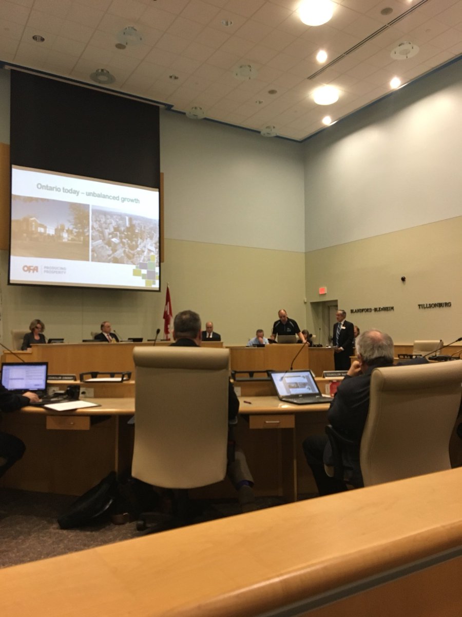 OCFA president and OFA director at large presents OFA’s Producing Prosperity campaign to Oxford County Council <a href="/cricolvin/">Crispin Colvin</a> <a href="/heatherderks11/">Heather Derks</a>