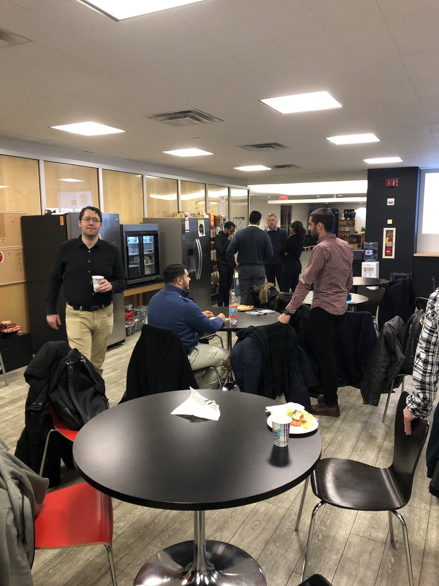 Edsonius's tweet photo. Here in Brooklyn NY at @makerbot HQ attending @swugnyc with leader @mattrohr74 kicking things off.  Pizza included 😁 @SOLIDWORKS #swugn https://t.co/EU2uiwDb09