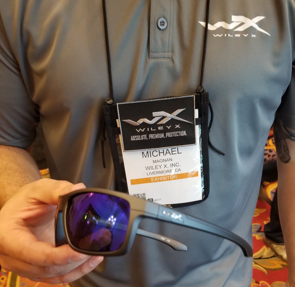 ArmyBassAnglers's tweet image. The CEO of #ArmyBassAnglers, #ArmyBuckHunters, #ArmyRedfishAnglers &amp;amp; host of #WFNs hit TV Show #FORCEonFORCE &amp;amp; owner of the #SportsmanChannel's new Original Series ArmyBuckHunter's FORCE on FORCE, Cody Roberson drops in to visit w/the #WileyX Team @ the 2019 SHOT Show--HOOAH!