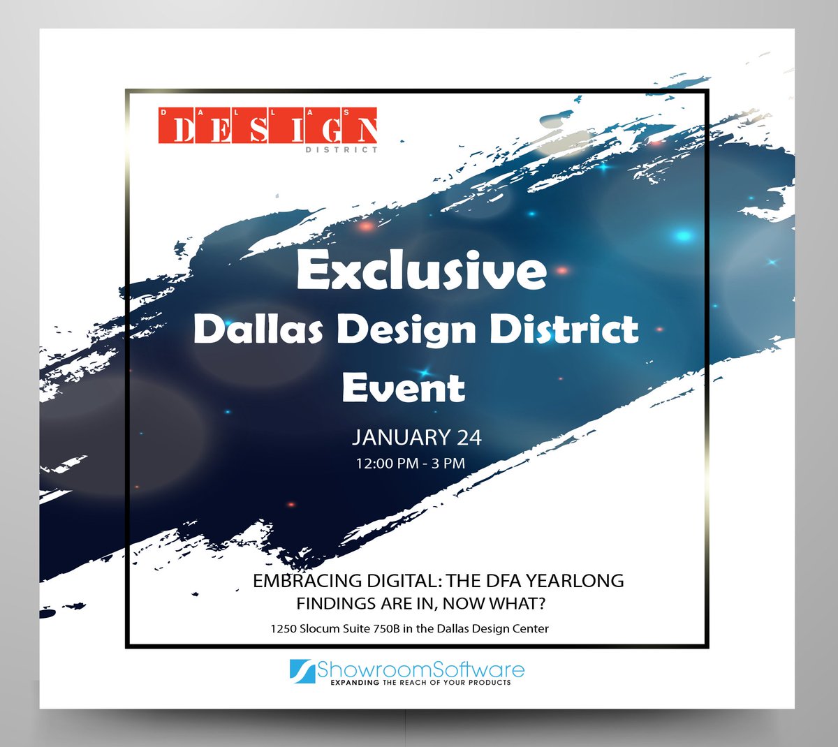 showroomsoft's tweet image. You don't want to miss this Exclusive @DDesignDistrict Event tomorrow!
buff.ly/2W9hso3 #DallasDesign #Dallas