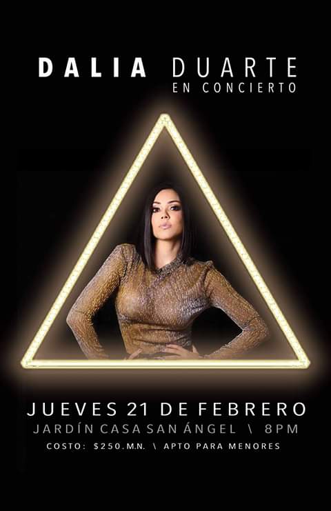 DaliaEdomex's tweet photo. Empezamos con el primer concierto del año AQUÍ EN SU NATAL TIJUANA.
DALIA DUARTE EN CONCIERTO!
21  de Febrero  del 2019.
NO FALTES!
#DaliaDuarteInvencible #EnPeligrodeExtincion 
#Tijuana #ConciertoCasaSanAngel
@DaliaDuarteFans 
@DaliaEdomex https://t.co/OPLhOcUqHf