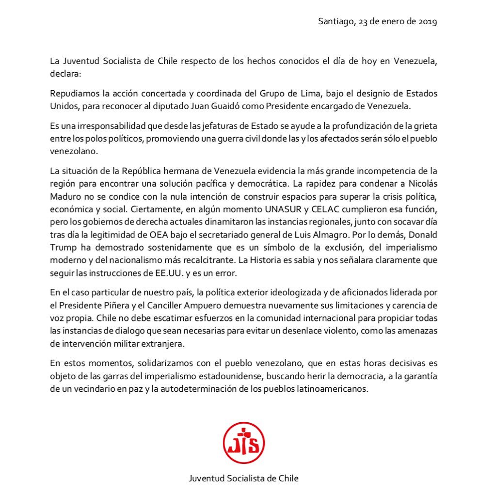Juventud Socialista tweet media