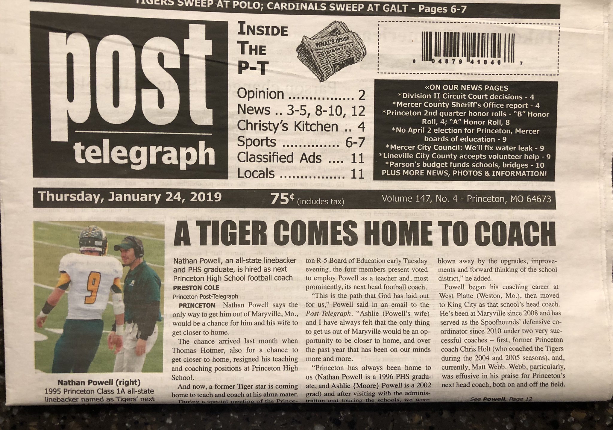 Princeton MO Schools on Twitter "Tigers, we are excited to