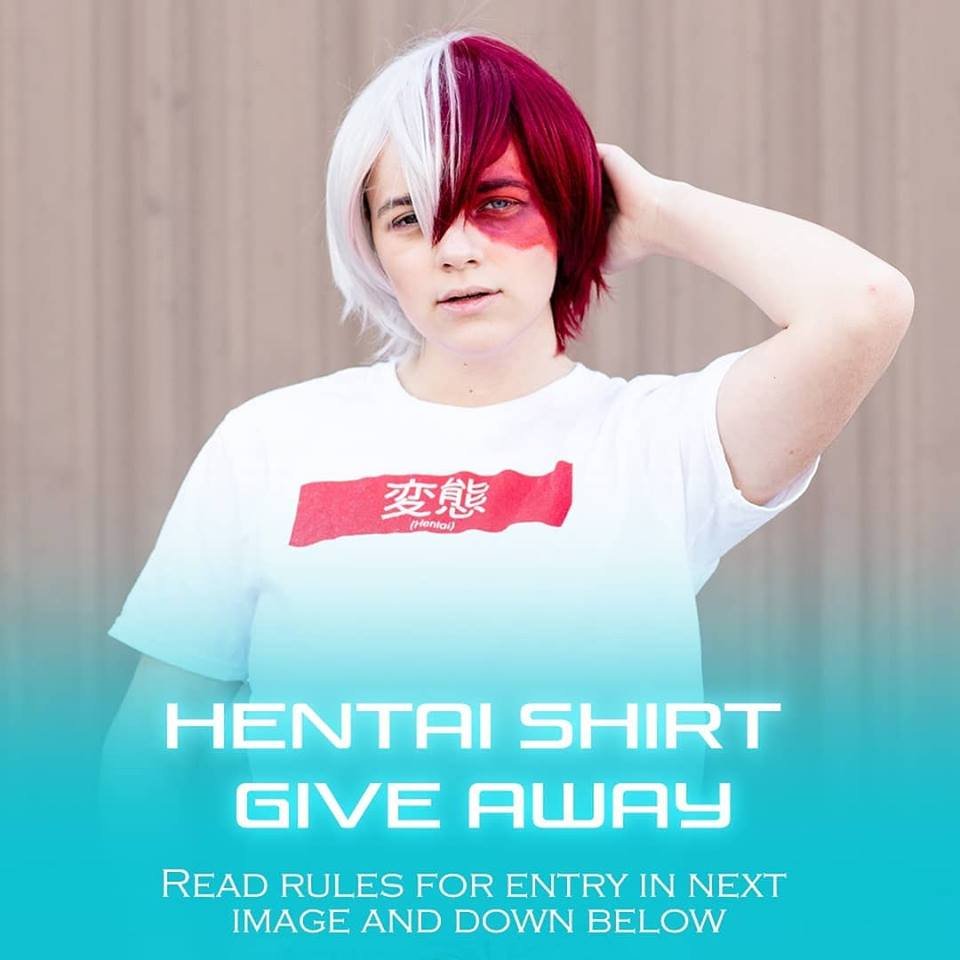 Retrogradestyl1's tweet photo. It's Instagram GIVE AWAY time!
Winner gets a FREE Hentai shirt in their size.
ONE winner will be picked on February 6th.
#giveaway #contest #challenge #anime #animeme #animegiveaway #giveaways #photograph #cosplay #image #myheroacademia #mha #bknha #texas #dfw #retrogradestyles https://t.co/vE8XOofxbr