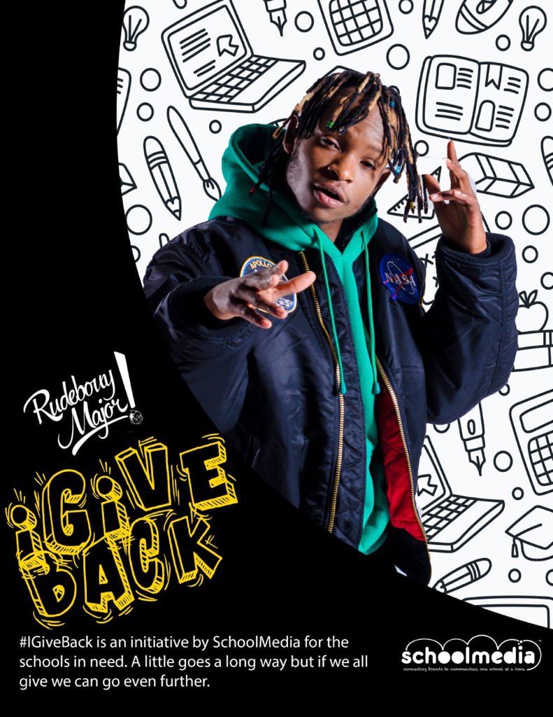 RudebouyMajor's tweet image. #IGiveBack cc @GeminiMajor @SchoolMediaZA