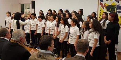 EBIS_Egypt's tweet photo. EBIS German Choir performs at German Embassy - An outstanding performance to the German and French Ambassadors and VIP guests from this ever popular and increasingly busy choir. Well done, keep making EBIS proud! More images at the EBIS Pinterest site https://t.co/iMTLJPNxVG https://t.co/15sc3BTzue