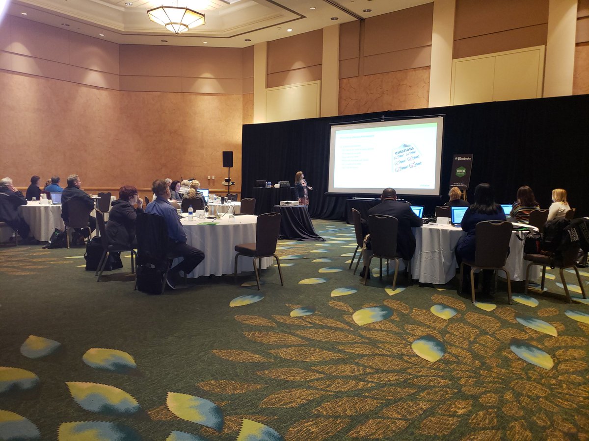 LizScottQBO's tweet photo. The Grow Your Practice Workshop was amazing in Orlando! @silvialevans I loved seeing you in person! #IntuitTrainingEvents https://t.co/mqr6Mh6X6W